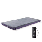Matelas d'extérieur Sersper 4 pouces pour camping et VR avec poche latérale, imperméable, portable, pliant