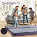 Matelas d'extérieur Sersper 4 pouces pour camping et VR avec poche latérale, imperméable, portable, pliant
