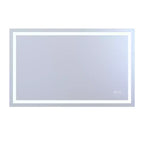 SUMERAIN Miroir de Salle de Bain Mural 48x30 avec 3 Couleurs, Miroir de Maquillage Intelligent LED Anti-Buée ETL avec Lumière