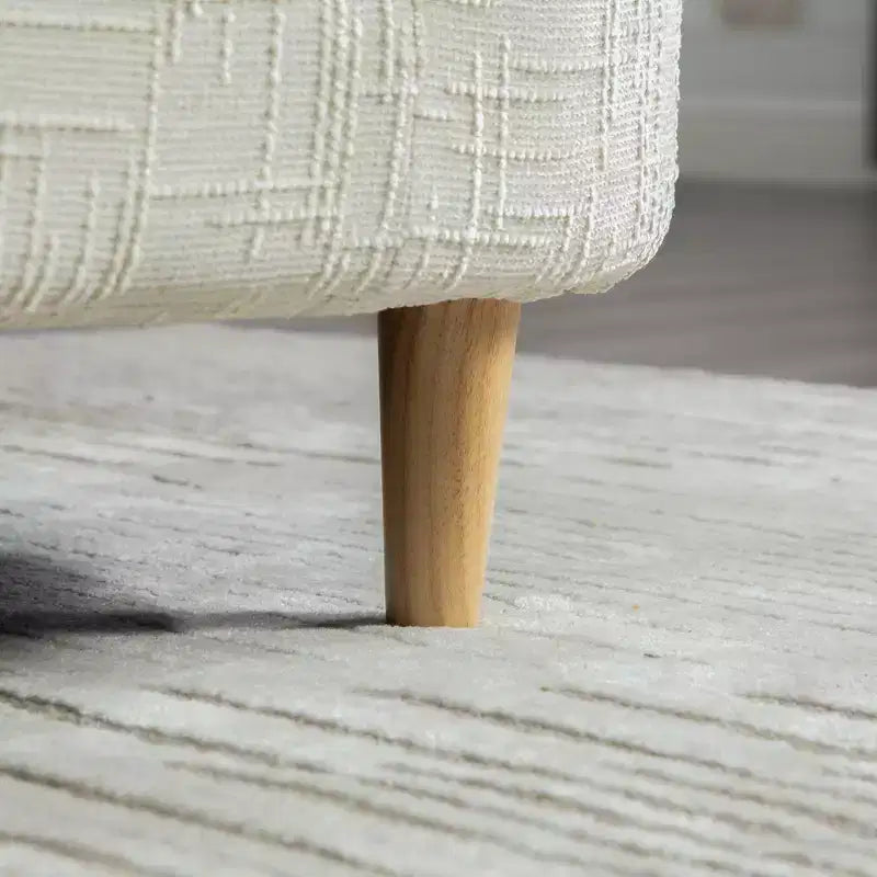 Banc rembourré, bout de lit rembourré en chenille, chaise longue, banc d'entrée minimaliste, repose-pieds avec coussin moelleux et oreiller - ModernLuxe