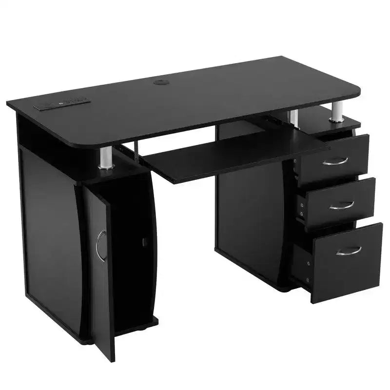 Karlhome Bureau informatique 45 pouces avec 3 tiroirs