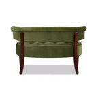 Banc causeuse capitonné avec accoudoirs Jared Jennifer Taylor Home