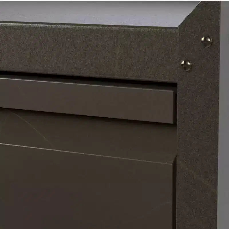 AOBABO Armoire de rangement à dossiers en acier verrouillable avec étagères réglables et roulettes pour l'organisation à la maison, à l'école, au bureau et dans le garage, Noir