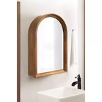 Meuble sous-vasque miroir arqué Kate et Laurel Hatherleigh