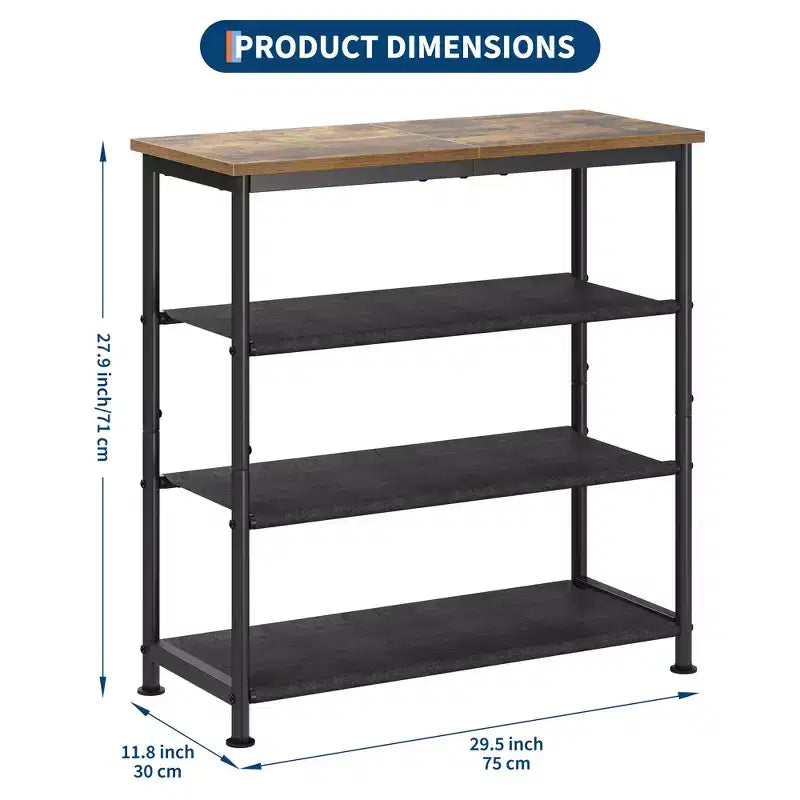 Meuble à Chaussures Réglable Fin avec Étagères en Tissu Non Tissé, Rangement de Chaussures Robuste pour Entrée, Placard et Chambre à Coucher