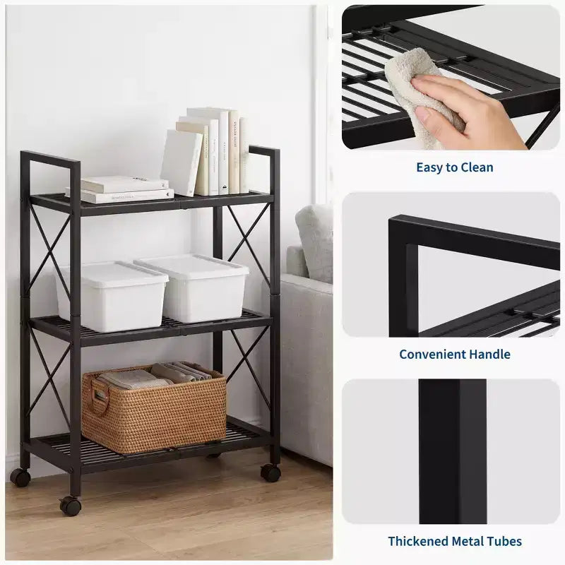 Meuble à Chaussures Réglable Fin avec Étagères en Tissu Non Tissé, Rangement de Chaussures Robuste pour Entrée, Placard et Chambre à Coucher