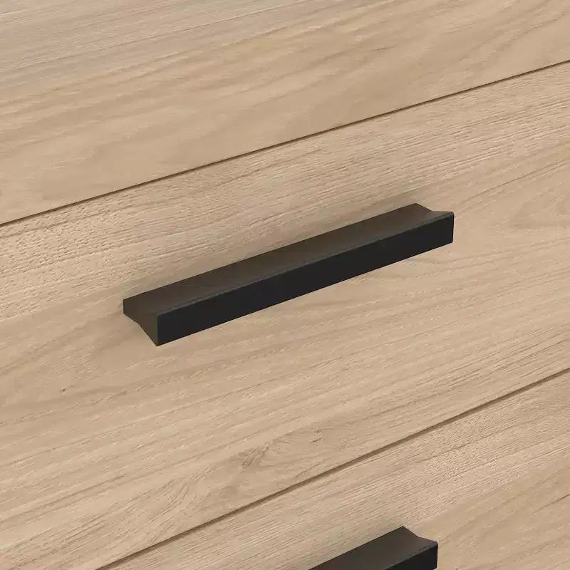 Tvilum, Table de chevet Mira à 2 tiroirs - Lot de 2, Jackson Hickory