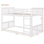 Lit superposé en bois Luxystar pour chambre d'enfant