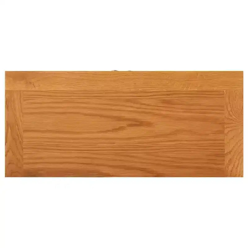 vidaXL Meuble de rangement Chêne clair Bois de chêne massif, MDF plaqué Moyen