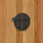 vidaXL Ensemble de meubles de salle de bain Bois Pin massif Moyen