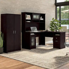 Bureau en bois avec 3 tiroirs, bureau moderne pour la maison, grand rangement
