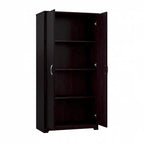 Bureau en bois avec 3 tiroirs, bureau moderne pour la maison, grand rangement