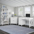 Chaise de bureau sans accoudoirs à roulettes, dossier mi-hauteur, design ergonomique, pour bureau à domicile