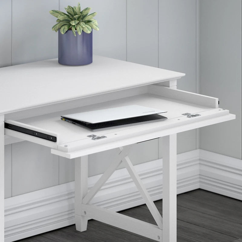 Chaise de bureau sans accoudoirs à roulettes, dossier mi-hauteur, design ergonomique, pour bureau à domicile