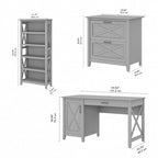 Chaise de bureau sans accoudoirs à roulettes, dossier mi-hauteur, design ergonomique, pour bureau à domicile