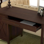 Chaise de bureau sans accoudoirs à roulettes, dossier mi-hauteur, design ergonomique, pour bureau à domicile