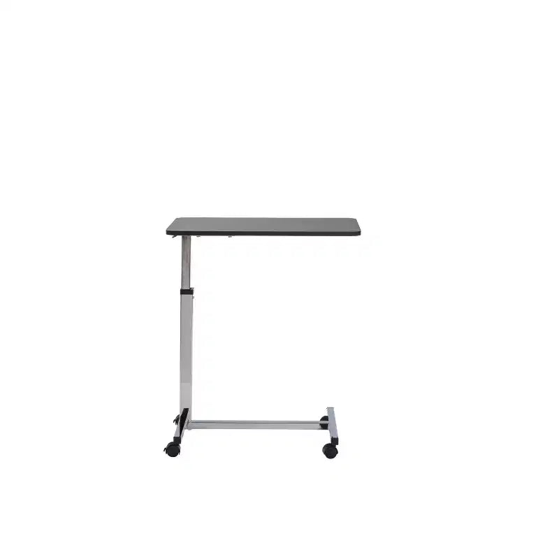 Table de lit Drive Medical, non inclinable, avec dessus de table en chrome