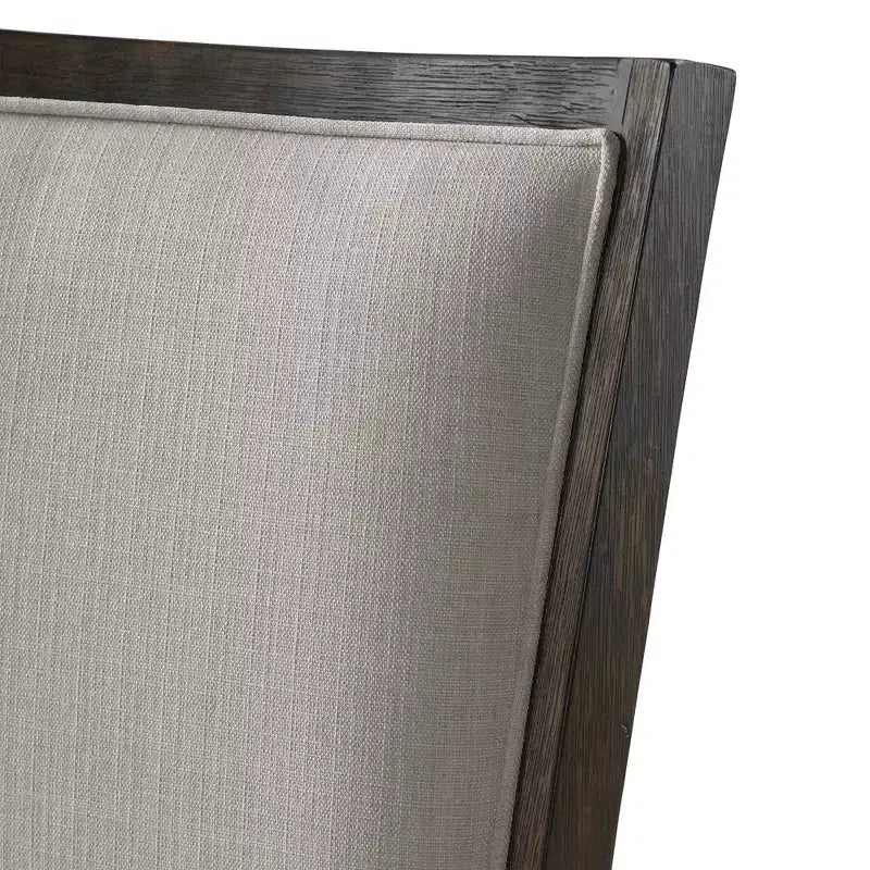 Lot de chaises d'appoint Jasper Slat Back en noyer grillé - Picket House Furnishings : Rembourrées, polyester, cadre en bois, capacité de 136 kg