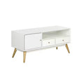 Lilou TV Stand for TVs up to 53" French White - Adore Decor