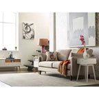 Meuble TV Lilou pour téléviseurs jusqu'à 53 po Blanc Français - Adore Decor