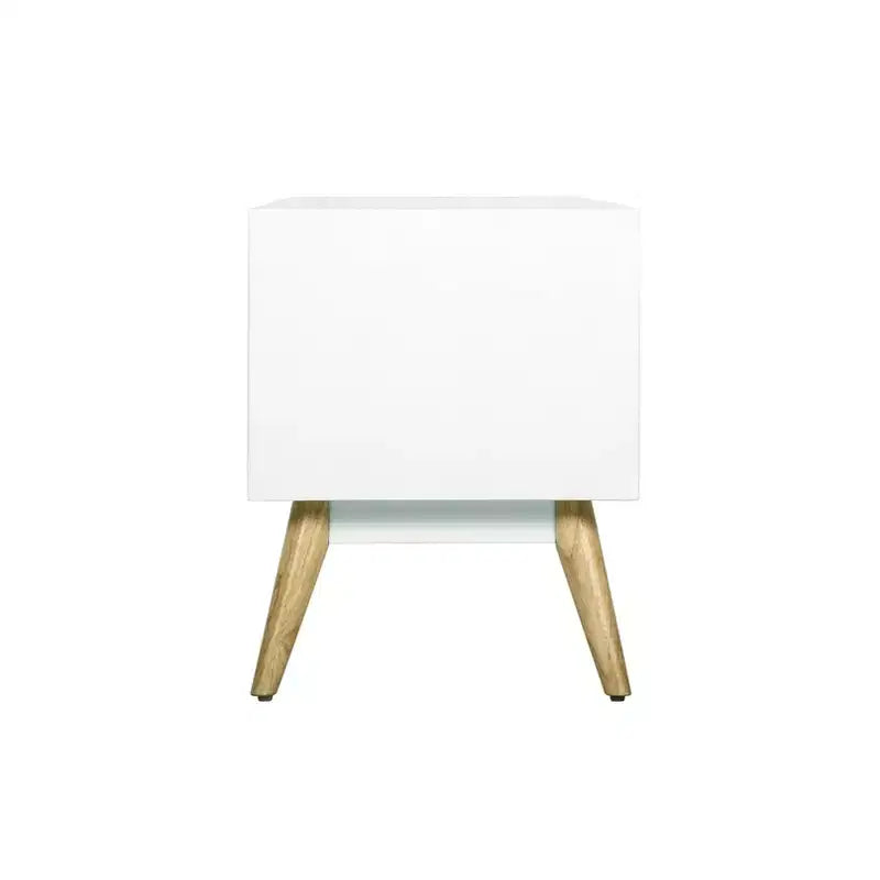 Meuble TV Lilou pour téléviseurs jusqu'à 53 po Blanc Français - Adore Decor