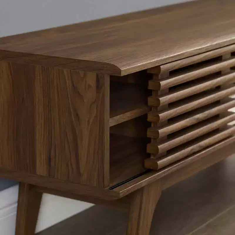 Meuble TV Modway Render Media Console pour téléviseurs jusqu'à 50 pouces, marron