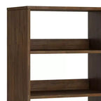 Bibliothèque haute Saylor de 162 cm avec pieds épingles et tiroir – WyndenHall : Design industriel, bois d'acacia