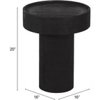 Table d'appoint Amelia noire - ZM Home