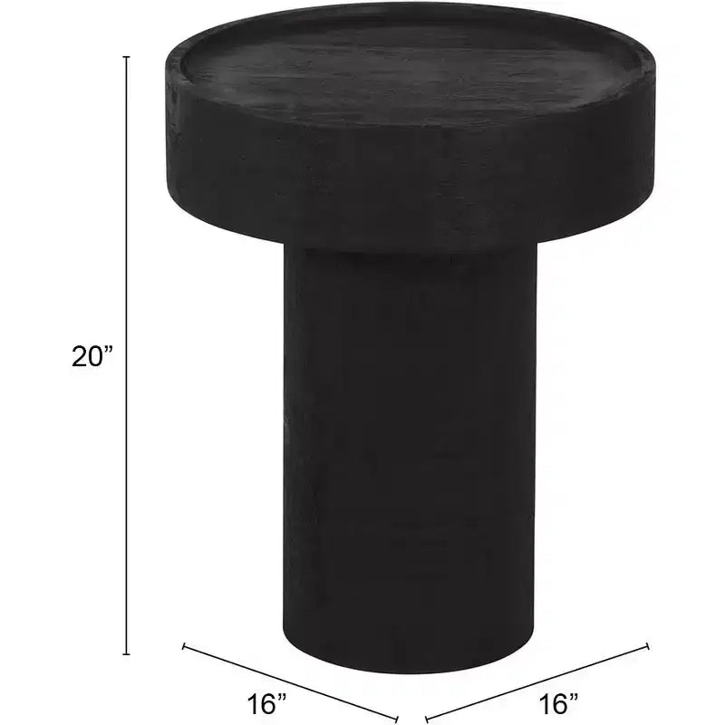 Table d'appoint Amelia noire - ZM Home