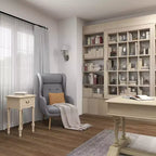 Table d'appoint traditionnelle en bois ivoire - Olivia & May