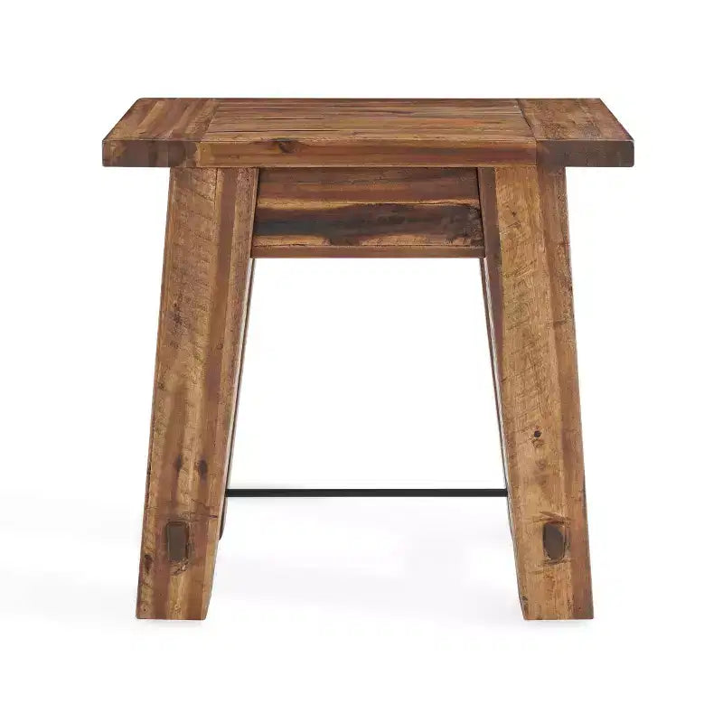 Table basse Durango 48 po et 2 tables d'appoint marron foncé – Alaterre Furniture
