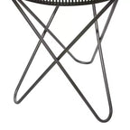 Lot de 2 tables d'appoint industrielles en métal gris - Olivia & May