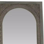 Olivia & May Miroir Console en Bois Naturel Marron : Style Bohème, Rectangulaire, Aucun Assemblage Requis