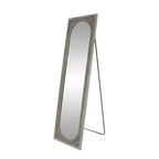 Olivia & May Miroir Console en Bois Naturel Marron : Style Bohème, Rectangulaire, Aucun Assemblage Requis