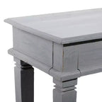 Console Rustique en Acajou Gris - Olivia & May