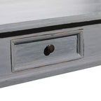 Console Rustique en Acajou Gris - Olivia & May