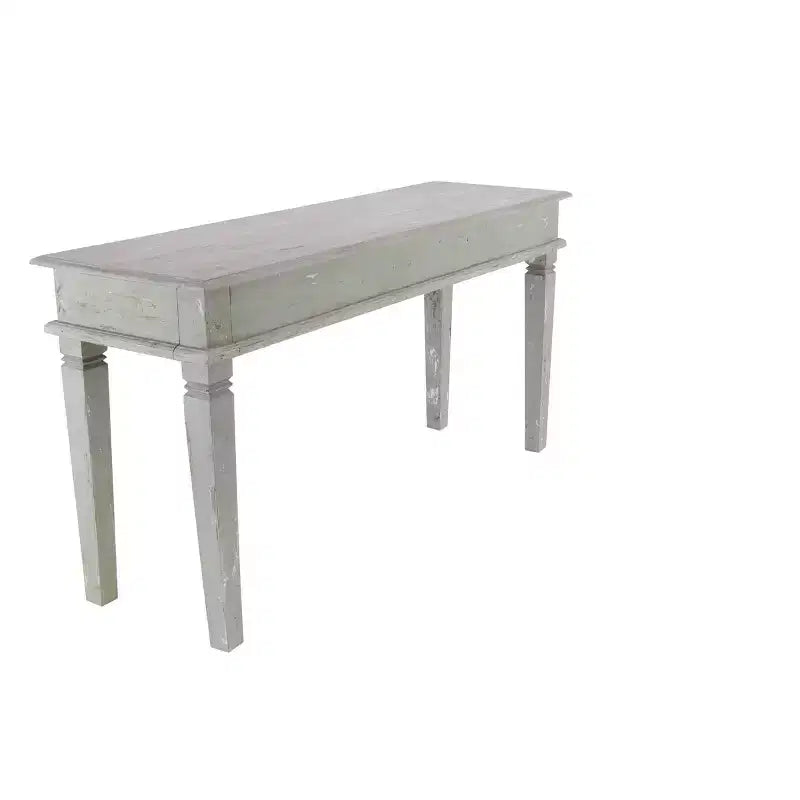 Console Rustique en Acajou Gris - Olivia & May