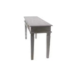 Console Rustique en Acajou Gris - Olivia & May