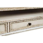 Table basse relevable Realyn Blanc/Brun - Signature Design by Ashley : Style Mid-Century, Rangement, Pieds en bois