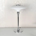 Lampe de table à LED à niveaux post-moderne HomeyFad avec alimentation intégrée