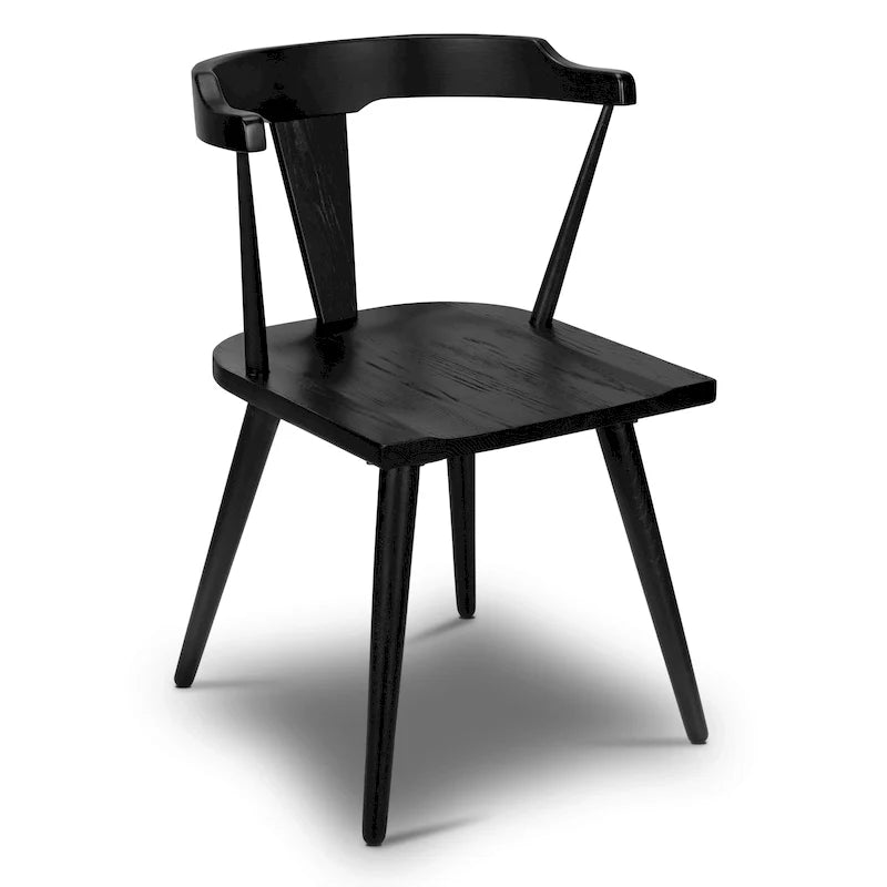 Chaise de salle à manger Poly & Bark Enzo - Bois de chêne massif