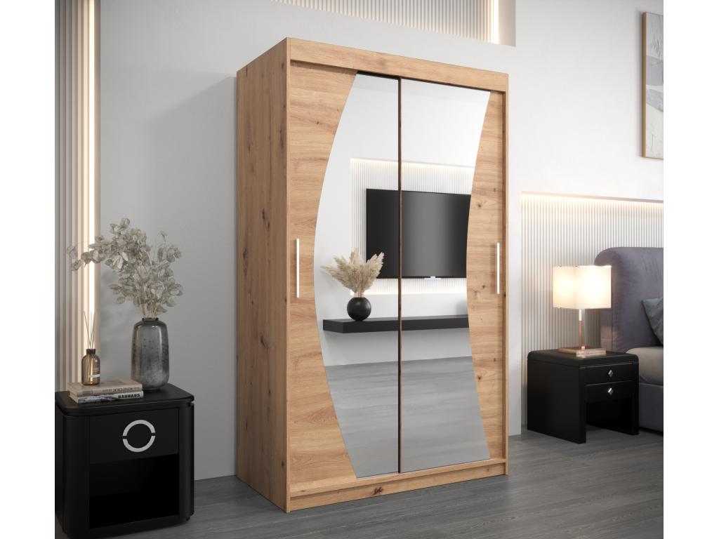 Armoire Vertchez avec portes coulissantes 200/120/62, 2 portes Vertchez