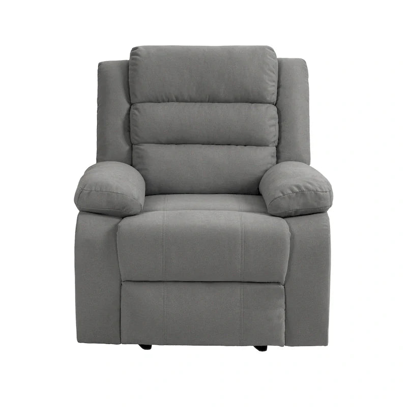 Fauteuil inclinable manuel classique et traditionnel, ensemble de 2