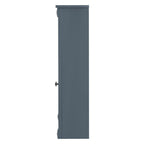 Meuble-lavabo de salle de bain moderne de 91 cm avec lavabo et armoire de toilette, 2 portes et 2 tiroirs