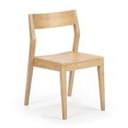 Chaise de salle à manger moderne en bois massif Plank and Beam