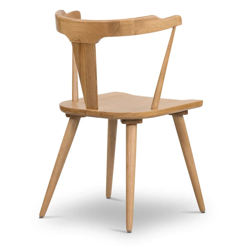 Chaise de salle à manger Poly & Bark Enzo - Bois de chêne massif