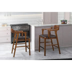 Tabouret de comptoir ou de bar Rasmus Wood