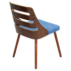 Chaise de salle à manger Trevi style moderne du milieu du siècle - LumiSource