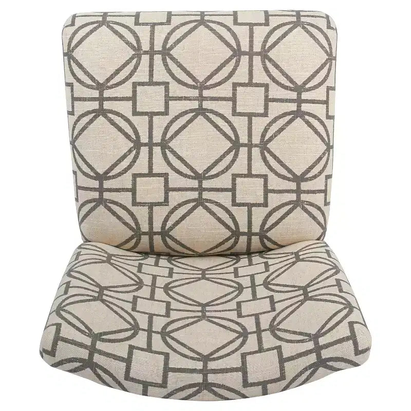 Tabouret de bar rembourré hauteur comptoir 24 po - HomePop