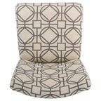 Tabouret de bar rembourré hauteur comptoir 24 po - HomePop